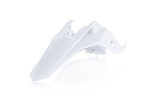 ACERBIS Rear Fender White for Motorcycles - Part 2449666811