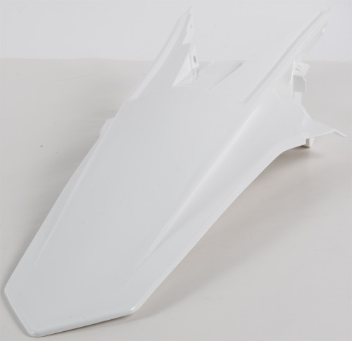 ACERBIS Rear Fender White - Part 2421100002 for Motorcycle Protection