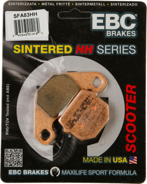 EBC Double-H Sintered Superbike Brake Pads SFA83HH - High Performance Street & Sport Braking