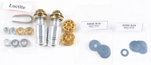 Race Tech Fork Gold Valve Kit for Honda ST1300 2004+ - Part Number FMGV S2057C