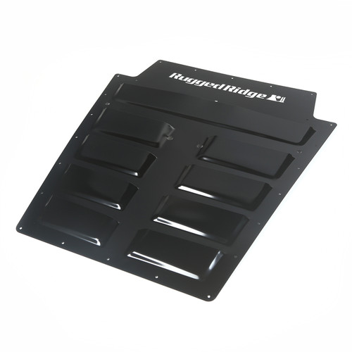 Rugged Ridge 17759.11 Hood Vent Insert Primer for 2007-2018 Jeep Wrangler JK