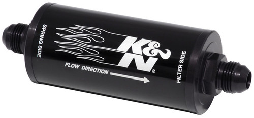 K&N Engineering In-Line Gas Filter 8AN-25 Micron 81-1001