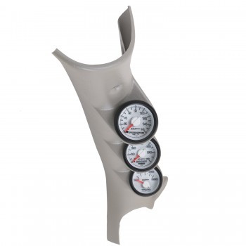 Autometer Products DSL Gauge Kit A-Pillar for RAM 2003-2009 with BST, EGT, Transmission, and Boost/Temperature Gauges