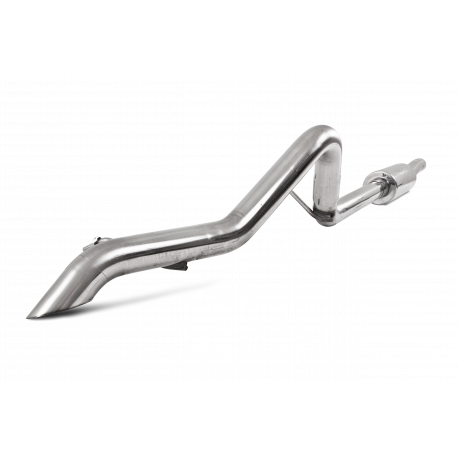 MBRP T409 Stainless Steel Cat Back Off-Road Tail Pipe for 2012-2018 Jeep Wrangler Rubicon (JK) 3.6L V6