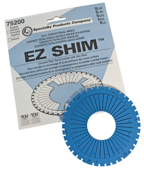 SPC Performance EZ Shim Dual Angle Camber/Toe Shim (Blue) - 75200 Photo - Primary