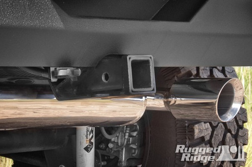 Rugged Ridge 2 Inch Trailer Hitch for Jeep Wrangler JK (2007-2018) - Part #11580.1