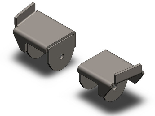 Clayton Front Frame Brackets for Jeep Wrangler TJ and LJ (1997-2006) – Part Number 2205010