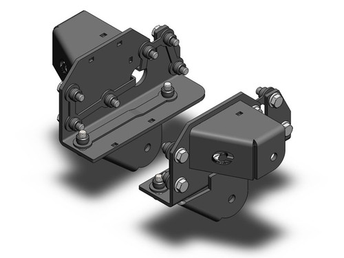 Clayton Jeep Wrangler Rear Frame Brackets for 2007-2018 JK - Part Number 2208100