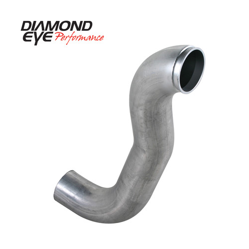 Diamond Eye MFG Downpipe for Dodge 5.9L 1989-1993 - Turbo-Back, Single W HX40 Flange, Aluminumized Steel