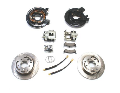 Teraflex Suspension YJ 87-90 & XJ 84-88 Rear Disc Brake Conversion Kit for Jeep Wrangler