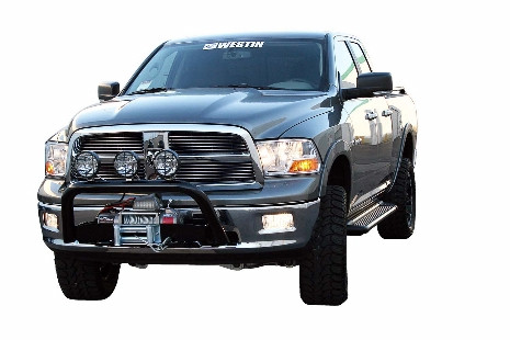 Westin Automotive 27-1905 Running Board Mount Kit for Ram 1500 and 2500/3500 Crew Cab (Black)
