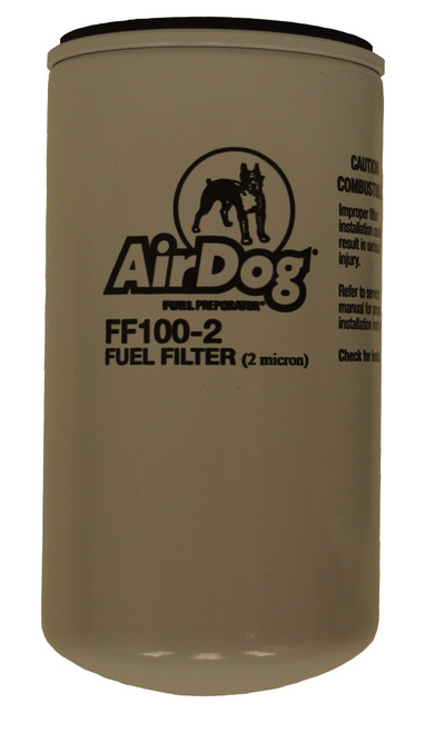 Pureflow Air Dog FF100-2 Fuel Filter - 2 Micron Replacement for Optimal Engine Performance