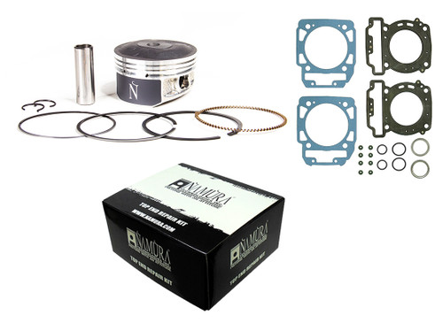 NAMURA Top End Kit for Twin Cylinder 81.958cc with Standard 10.0:1 Compression - Part NA-80000K