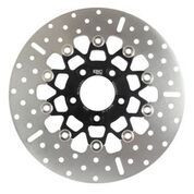 EBC V Twin Street Rotor RSD019BLK Floating Chrome and Black Brake Disc