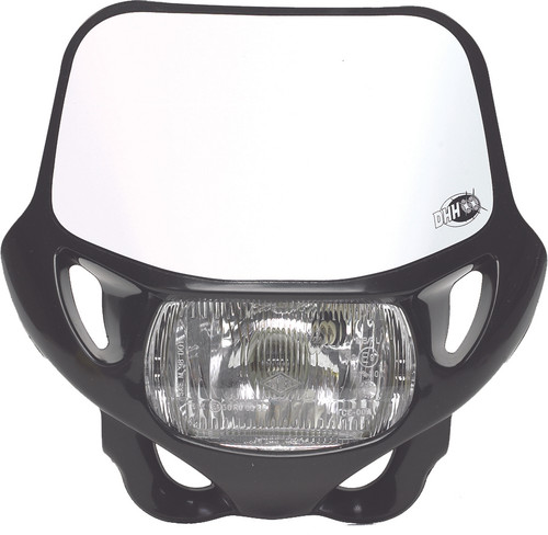 ACERBIS Dhh Certified Headlight Black with High/Low Beam and European Running Light