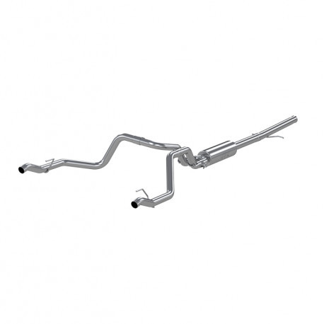 MBRP T304 Stainless Steel Cat Back Dual Exhaust System for 2022 Chevrolet Silverado & GMC Sierra 5.3L – Part S5085304