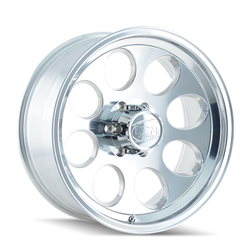 Dirty Life (TWG) ION 171 Polished 15x10 Inch Alloy Wheel, 5-114.3 Bolt Pattern, 38mm Offset