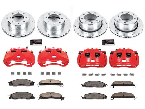 Power Stop Z36 Truck Tow Kit with Calipers - Part KC5458-36