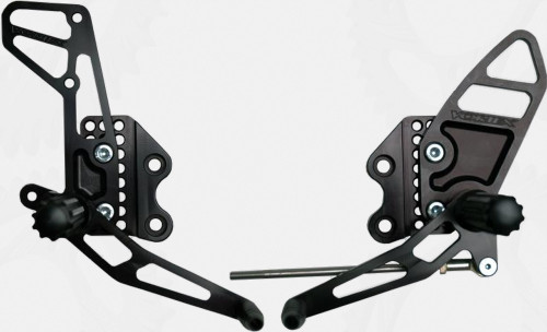 VORTEX RS510K Rear Set Complete for Suzuki - Black