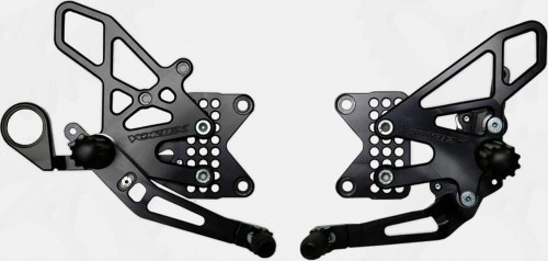 VORTEX RS188K Rear Set Complete for BMW - Black