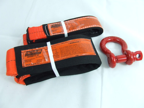 Factor 55 Shorty Strap III (3 ft x 3 in) for Off-Road and Recovery Applications