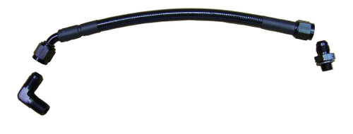 Fleece Performance Turbocharger Oil Feed Line for S300 and S400 Turbos – 2nd Gen Cummins Engines (FPE-CRTFL-S3S4)