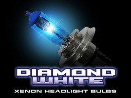 Recon Lighting H10 9140 9145 12V 42W Diamond White Headlight Bulb - Part Number 264H10DW