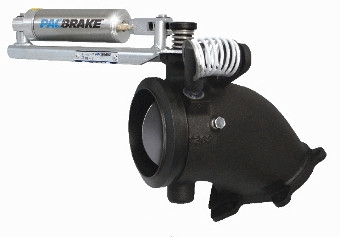 Pacbrake C40009 Inline Mount 4-Inch PRXB High Performance Exhaust Brake for 1999-2003 Ford Powerstroke