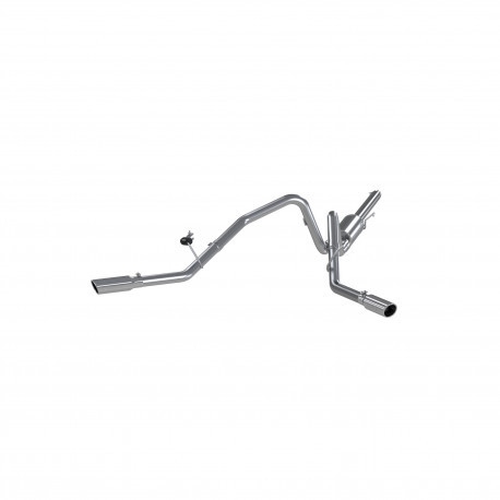MBRP Inc. Cat Back Dual Split Side Exhaust System for 2004-2008 Ford F-150 with 4.6L and 5.4L Engines, Part Number S5204AL