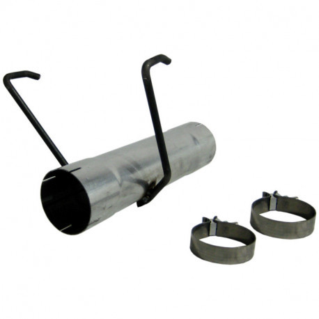 MBRP Inc. 2010-2012 Ram Muffler Bypass Pipe – Model MDAL017, 17-inch Overall Length, Aluminized Steel