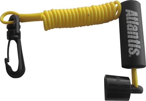 Atlantis A7447DES D.E.S.S. Lanyard for Sea-Doo Watercraft - Yellow