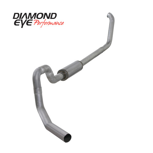 Diamond Eye MFG K4332A Exhaust System Kit for 2001-2002 Ford 7.3L PowerStroke Excursion - 4-inch Aluminum Performance Diesel Exhaust