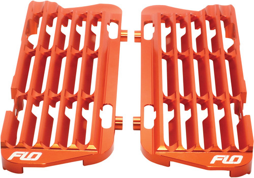 FLO Motorsports High Flow Radiator Brace Orange - Protect and Enhance Your Radiator