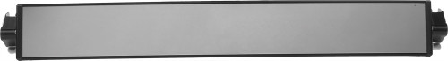 AXIA MODPRVMNA-BK 17-Inch Panoramic Mirror Clamp with Dual Mounts