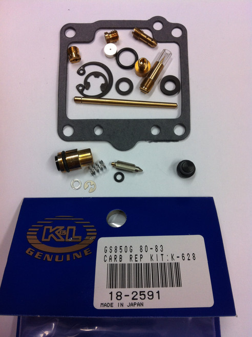 K&L Carburetor Repair Kit Part 18-2591 for OEM Honda Carburetors