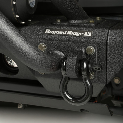 Rugged Ridge D-Ring Shackle 3/4 Inch 9500 lb Capacity - Black (Part #11235.18)