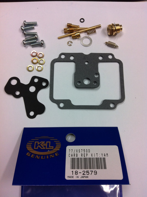K&L Carburetor Repair Kit (Part Number 18-2579) for OEM Honda Carburetors