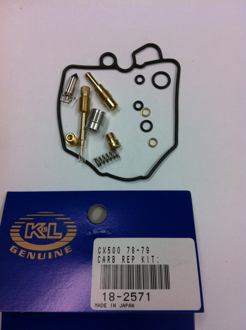 K&L Carburetor Repair Kit Part #18-2571 for OEM Honda Models