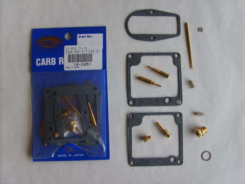 K&L 18-2451 Carburetor Repair Kit for OEM Honda Models