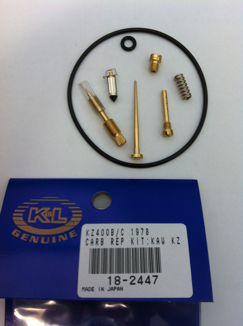 K&L Carburetor Repair Kit 18-2447 for OEM Honda Carburetors