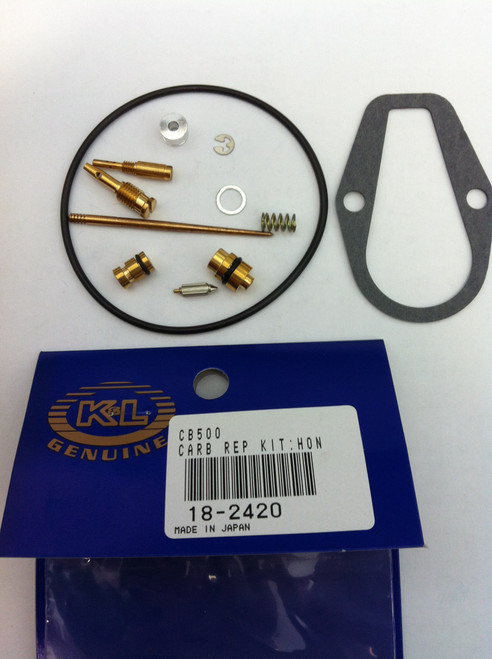 K&L Carburetor Repair Kit Part 18-2420 for OEM Honda Engines