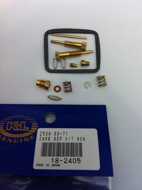 K&L Carburetor Repair Kit Part Number 18-2405 for OEM Carburetors