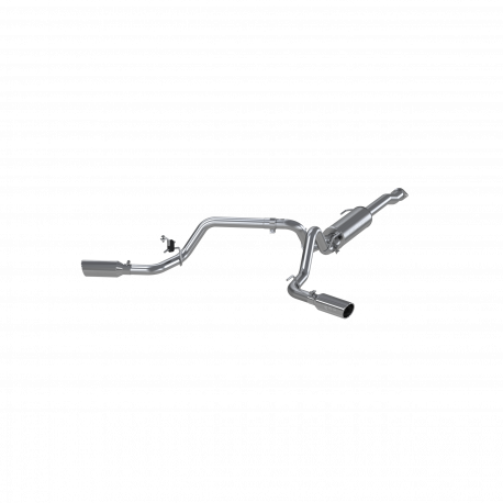 MBRP Inc. S5340AL Aluminum Steel Cat Back Exhaust System for 2016-2020 Toyota Tacoma 3.5L
