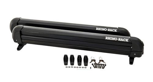 Rhino-Rack USA Ski and Snowboard Carrier Model 576 – Fits 6 Skis or 4 Snowboards