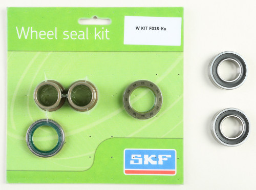 SKF Wheel Seal Kit W/Bearings Front - WSB-KIT-F018-KA for Off-Road & High-Pressure Wash Protection