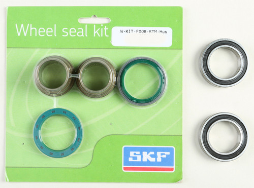 SKF Wheel Seal Kit W/Bearings Front for KTM and Husqvarna - WSB-KIT-F008-KTM-HUS