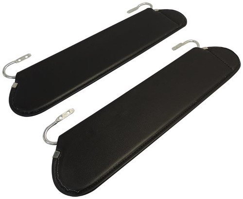 Crown Automotive RT54001 Off-Road Jeep Sun Visor Set in Black