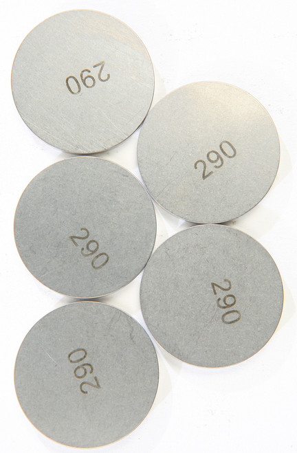 K&L Valve Shims 2.90mm x 29mm - Pack of 5
