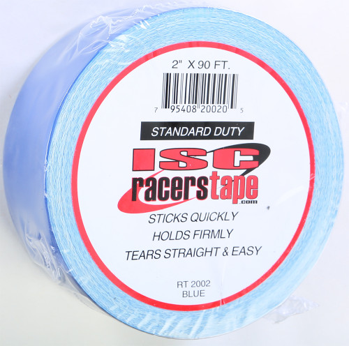 ISC Racers Tape 2-Inch x 90 Feet Blue Industrial Grade Duct Tape - RT2002