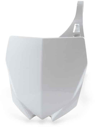 ACERBIS 2171750002 Front Number Plate White for Motorcycles